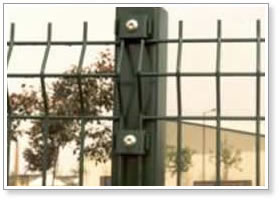 Railway and highway fence 